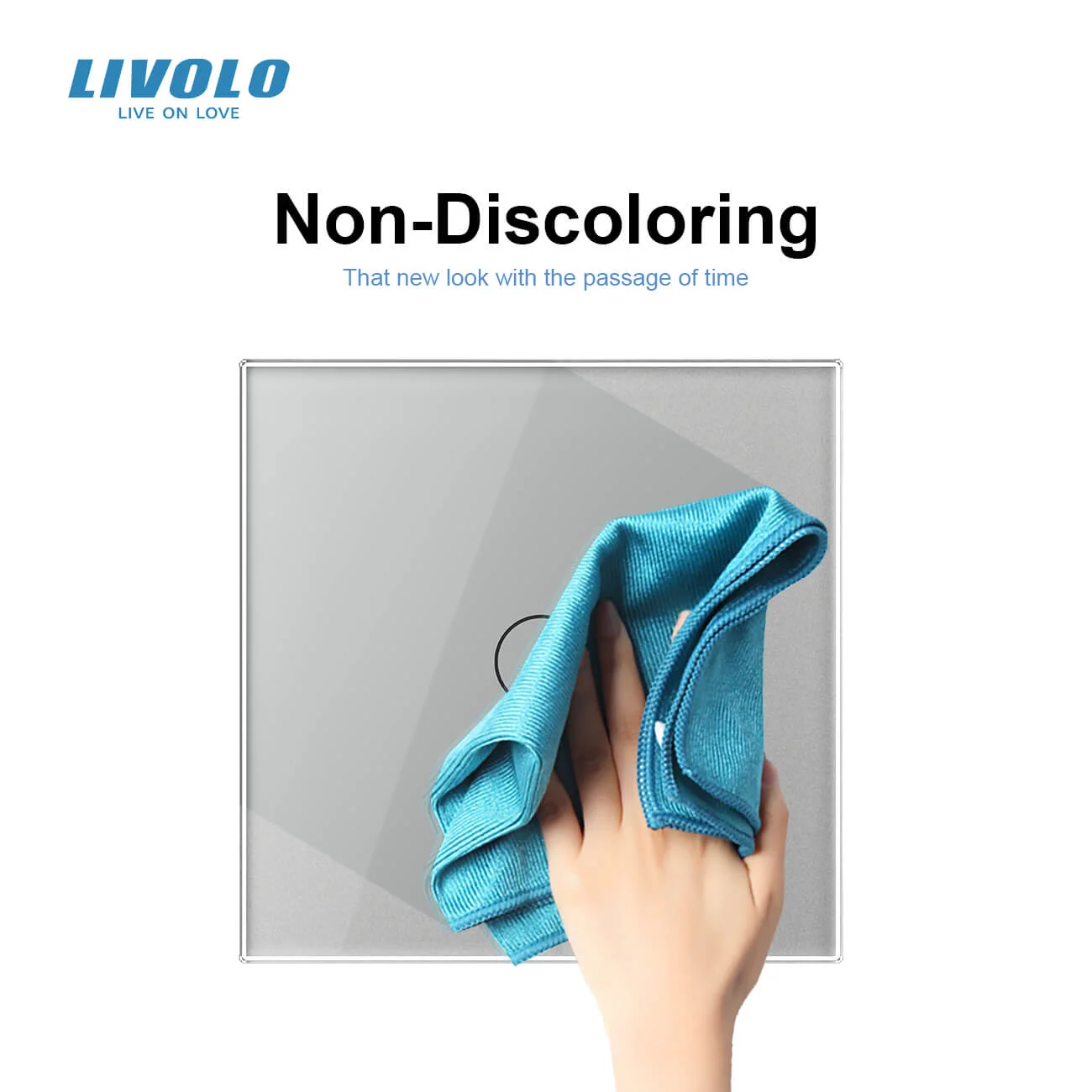 Non-Discoloring & Easy Clean
